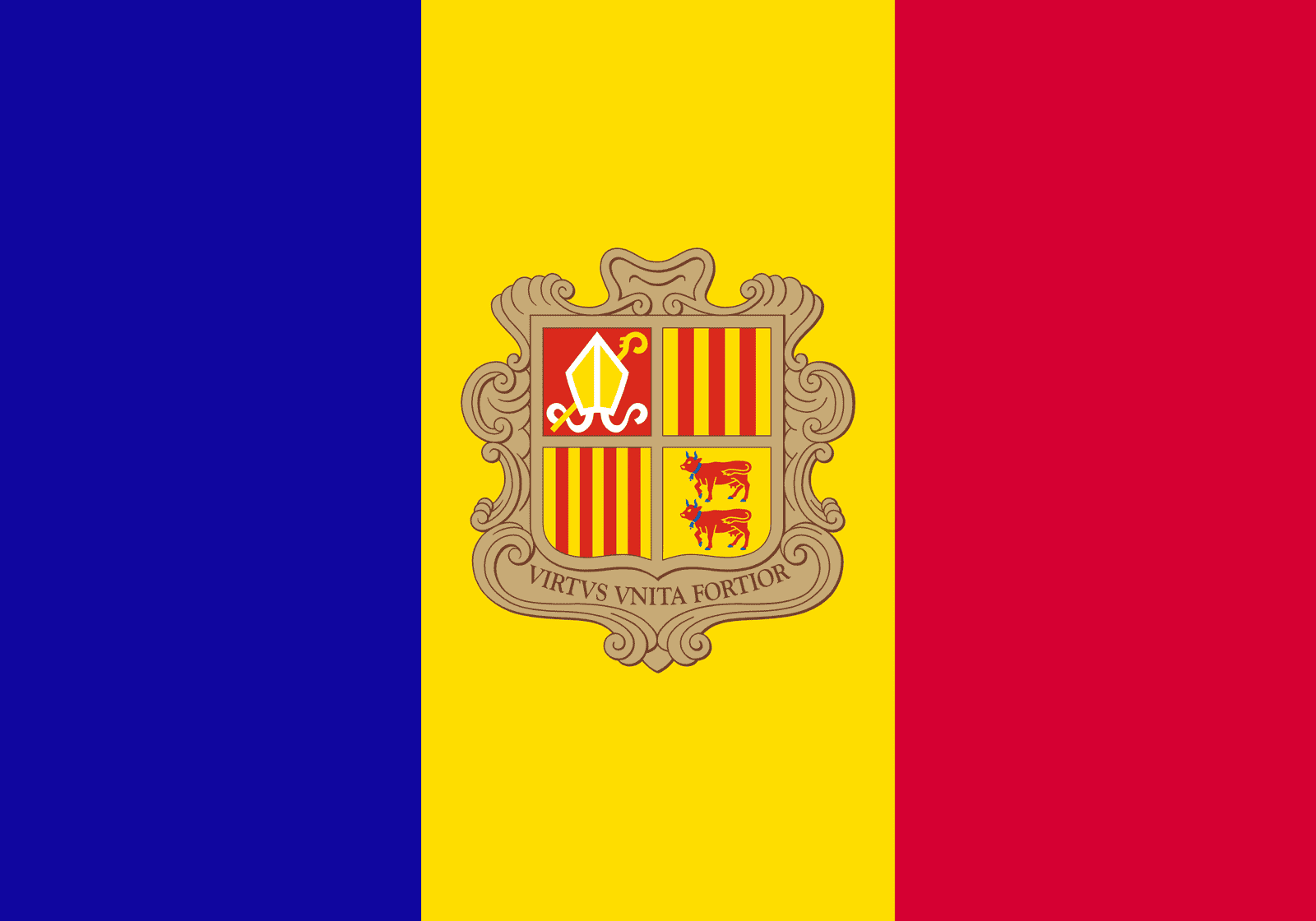 Andorra Flag - Fabplaces 