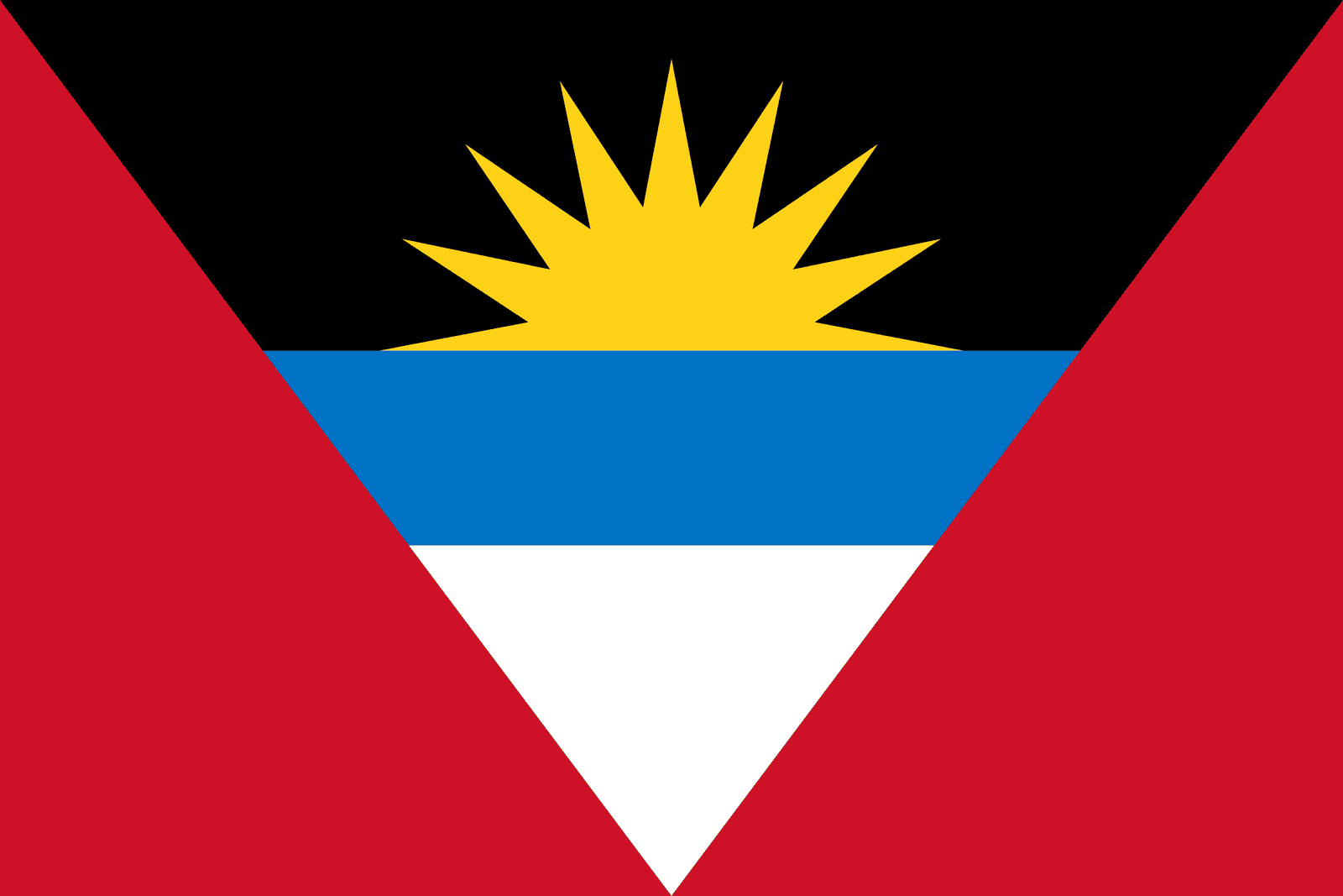 Antigua and Barbuda Flag - Fabplaces 