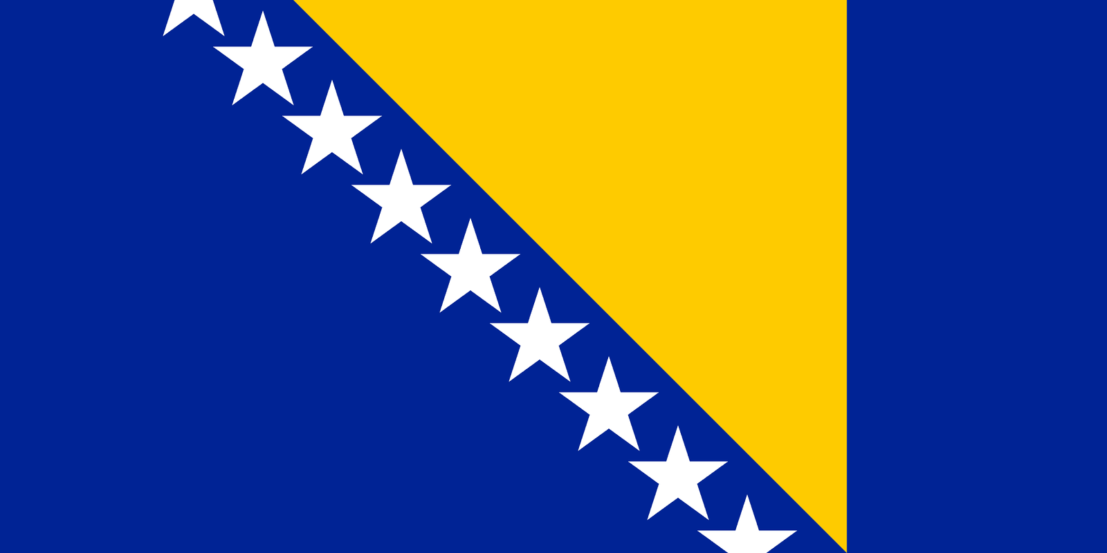 Bosnia and Herzegovina Flag - Fabplaces 