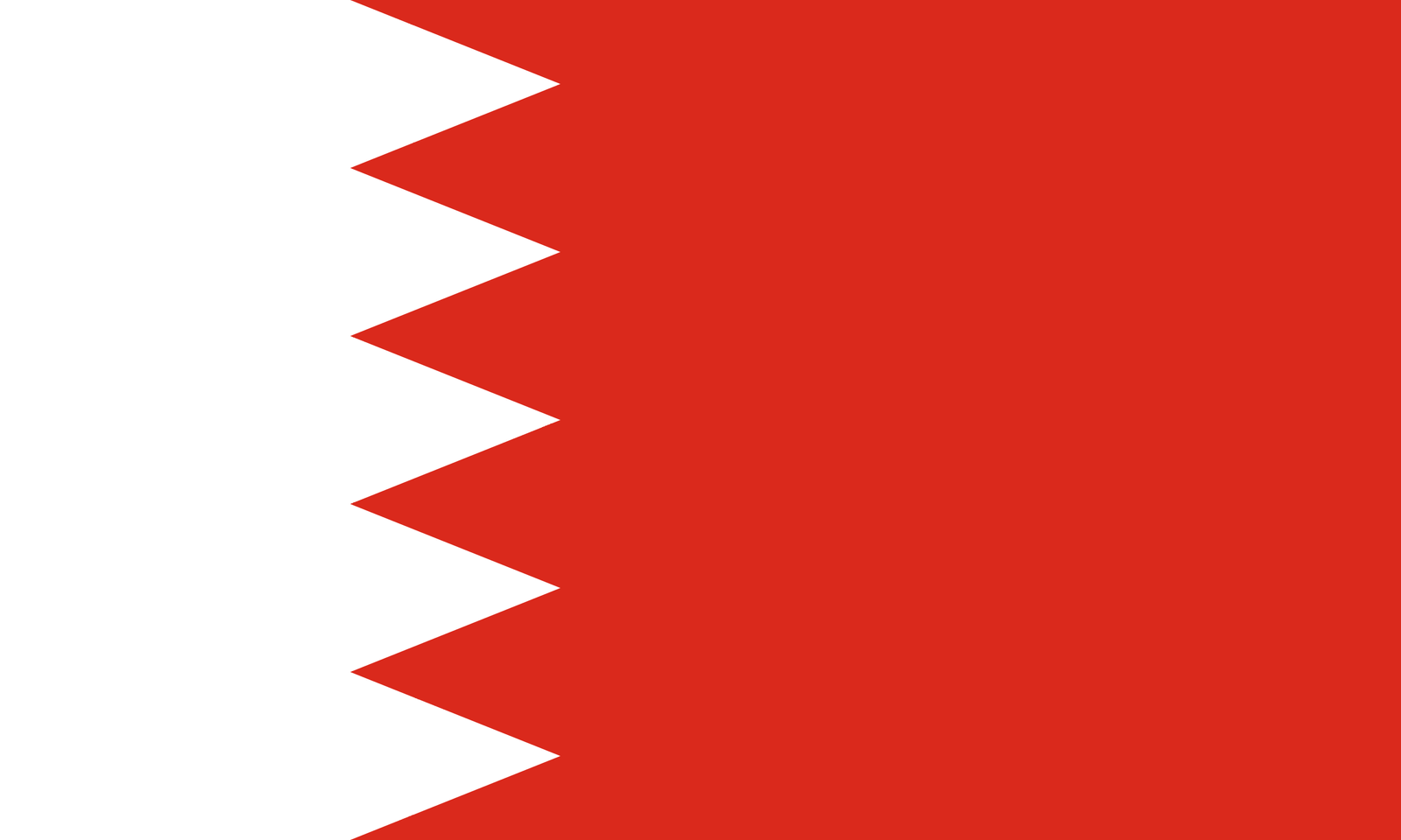 Bahrain Flag - Fabplaces 