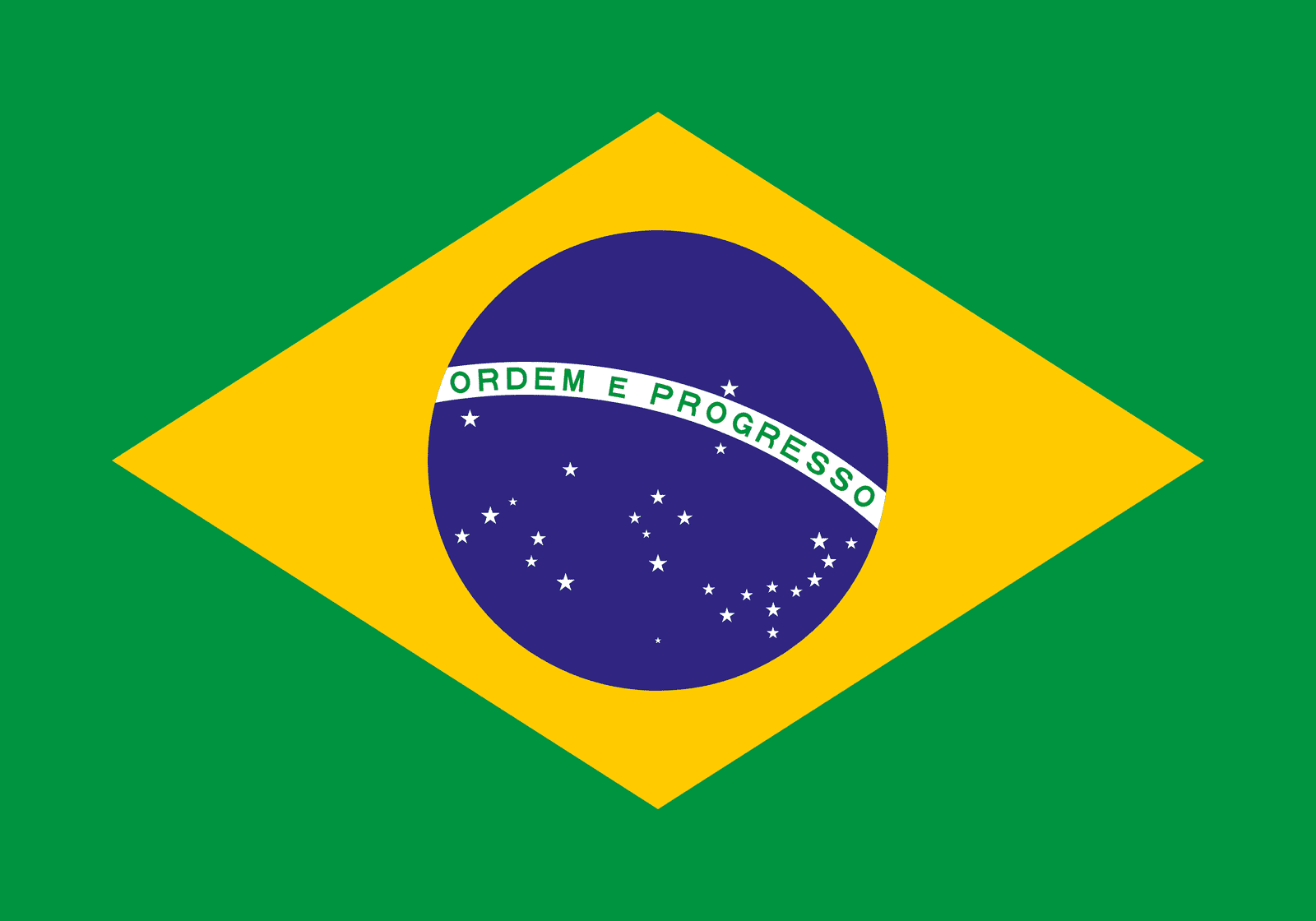 Brazil Flag - Fabplaces 