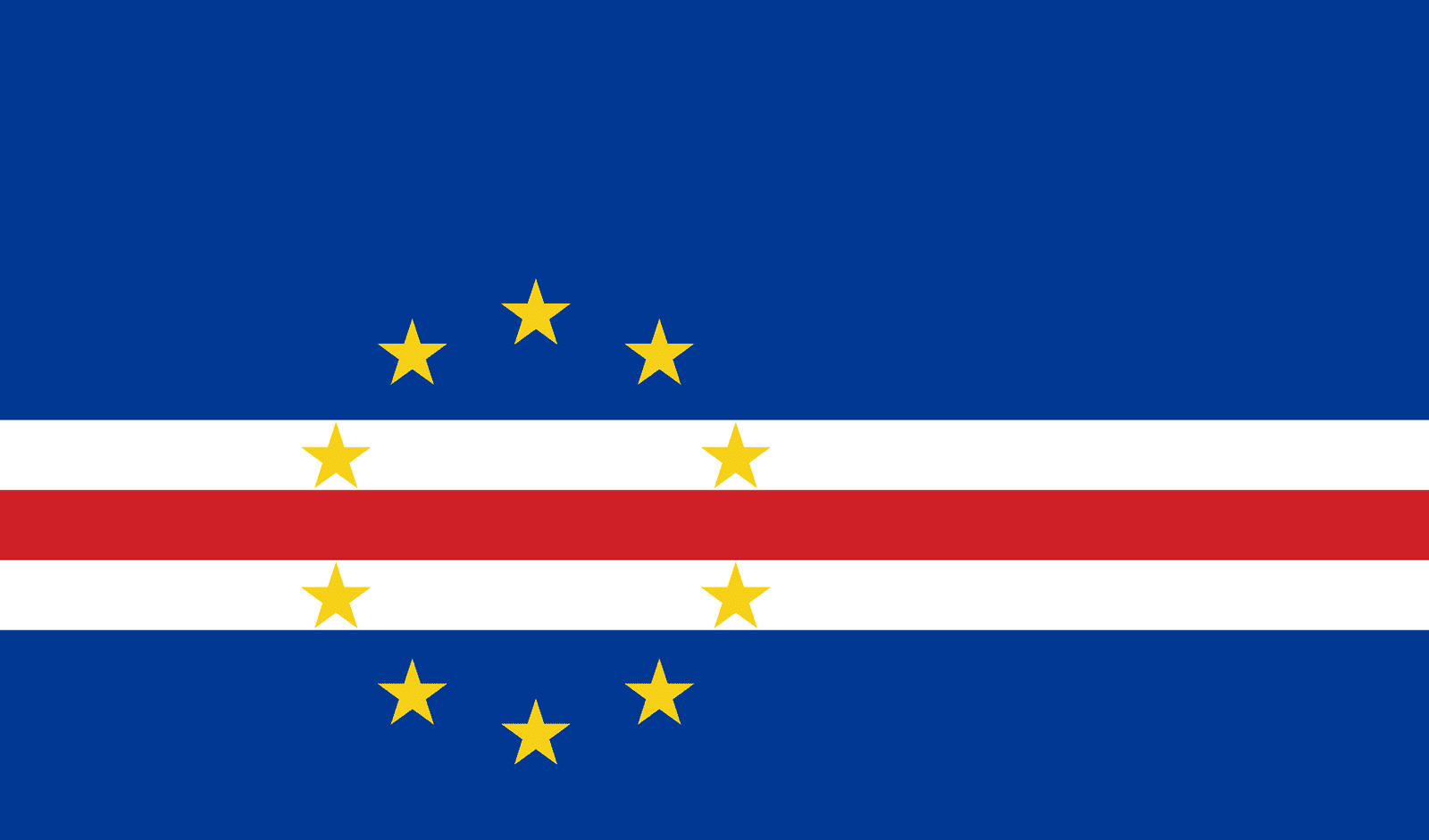 Cabo Verde Flag - Fabplaces 