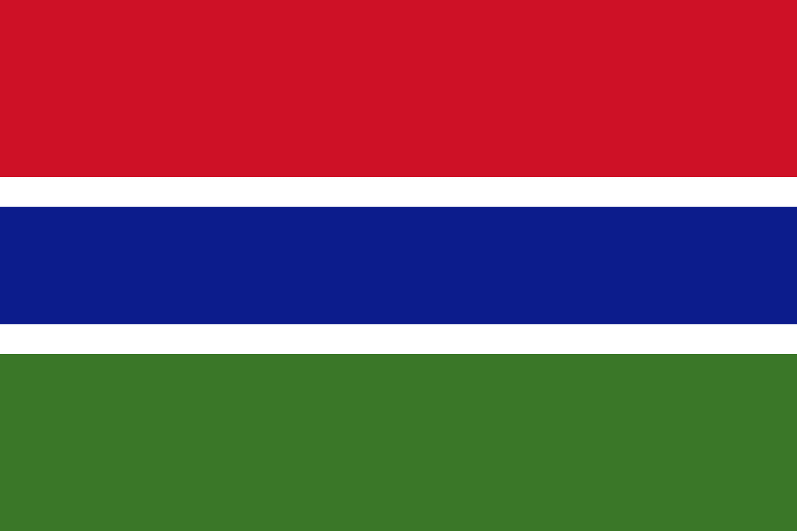 Gambia Flag - Fabplaces 