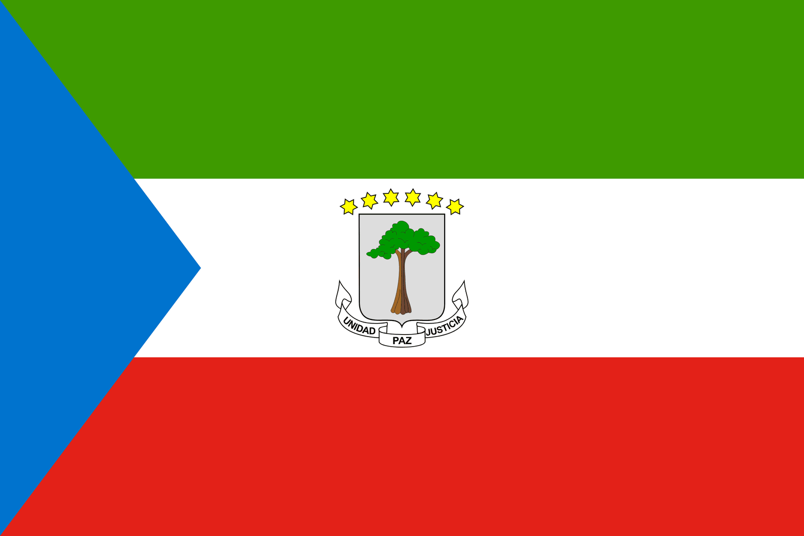 Equatorial Guinea Flag - Fabplaces 