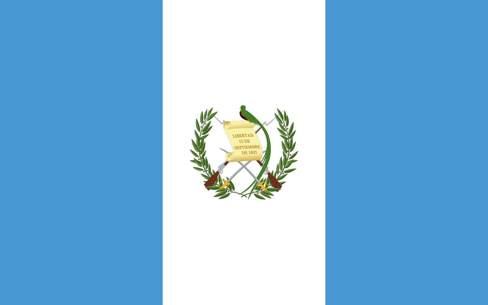 Guatemala Flag - Fabplaces 