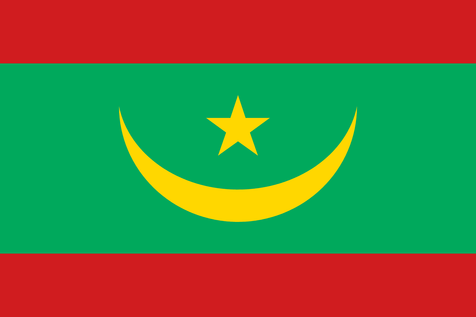 Mauritania Flag - Fabplaces 