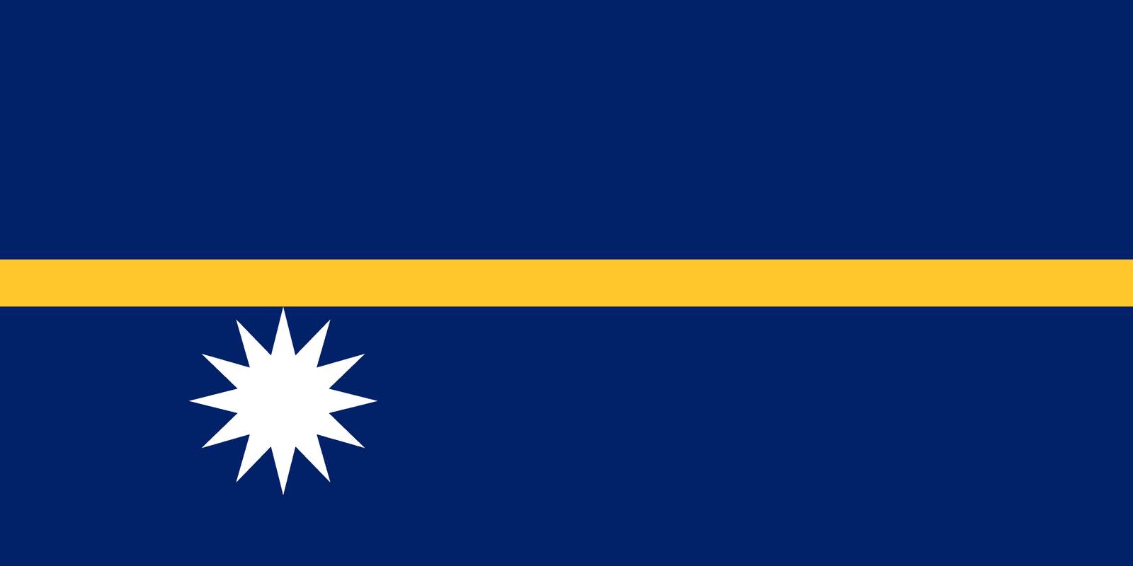 Nauru Flag - Fabplaces 