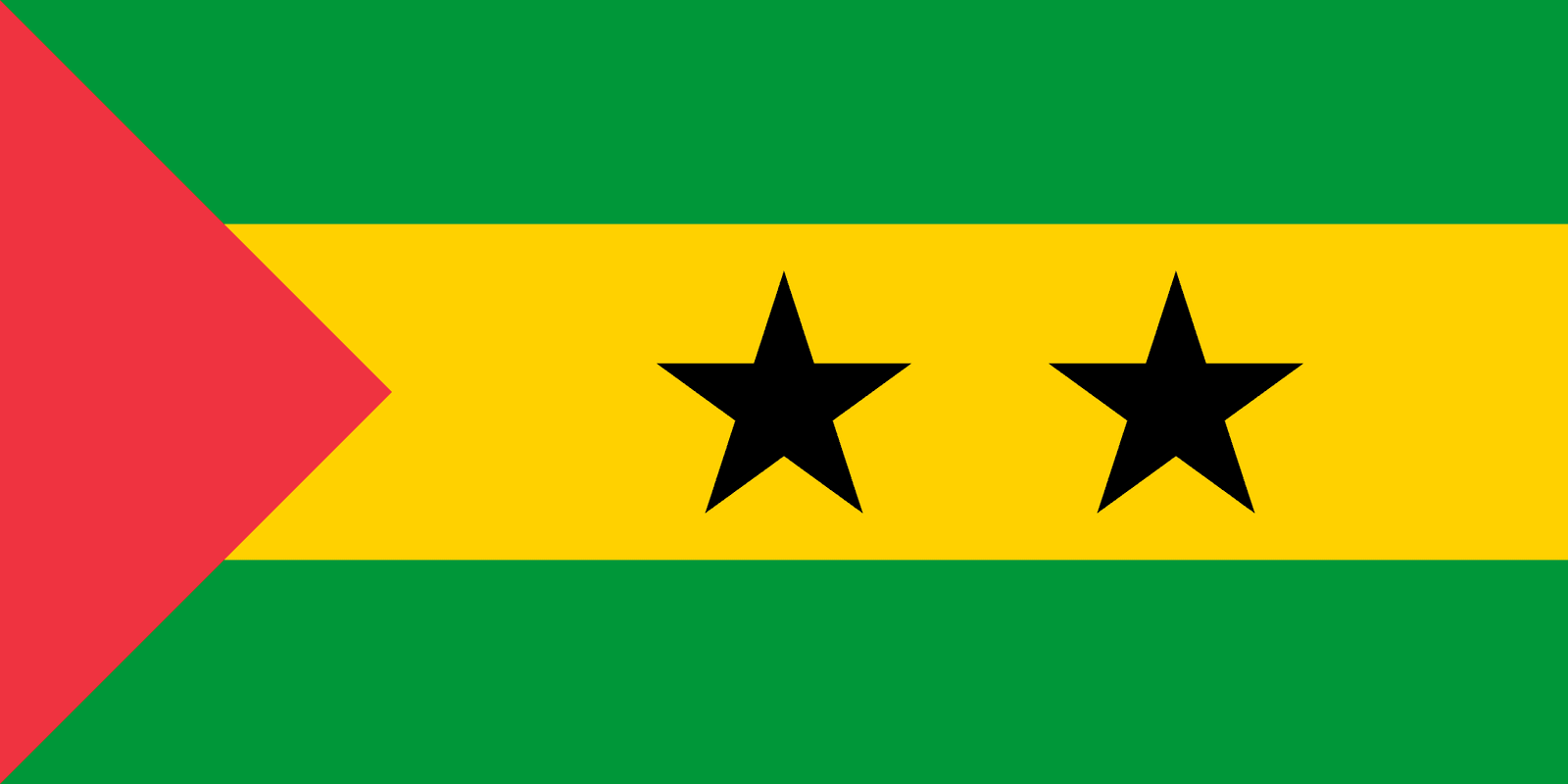 São Tomé and Príncipe Flag - Fabplaces 