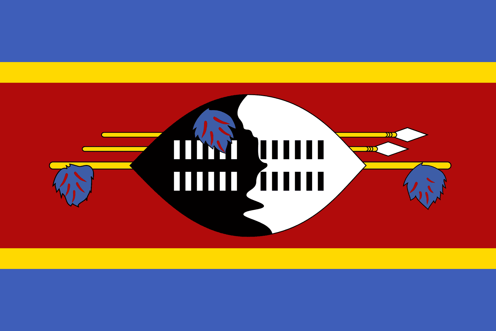Eswatini Flag - Fabplaces 