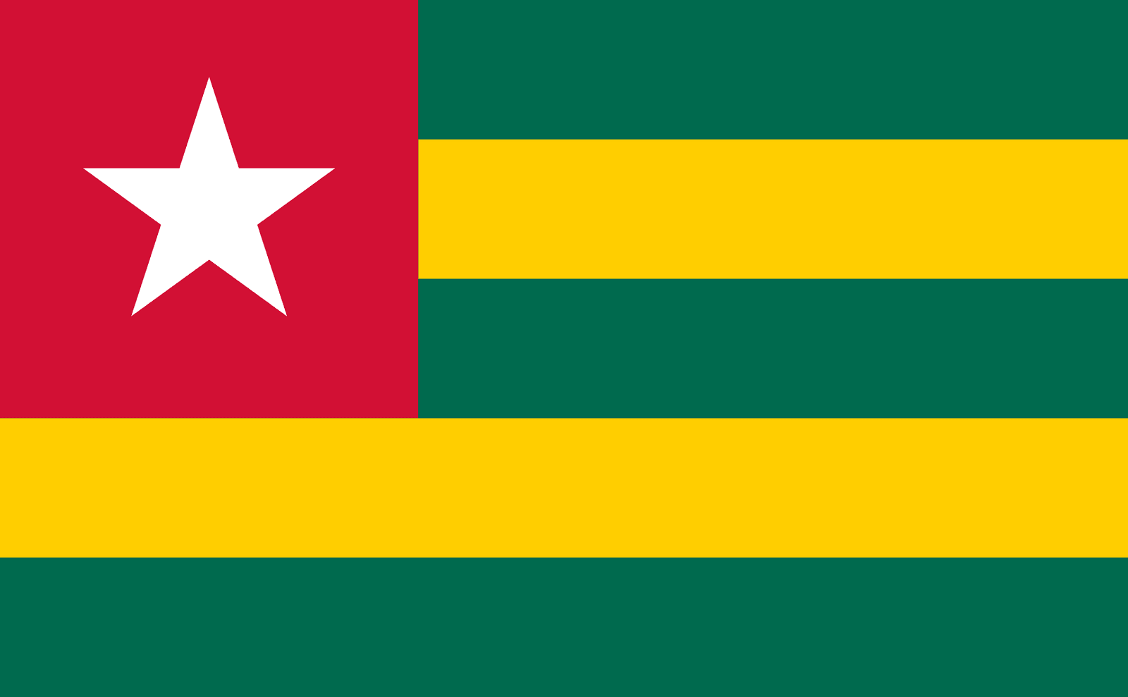 Togo Flag - Fabplaces 